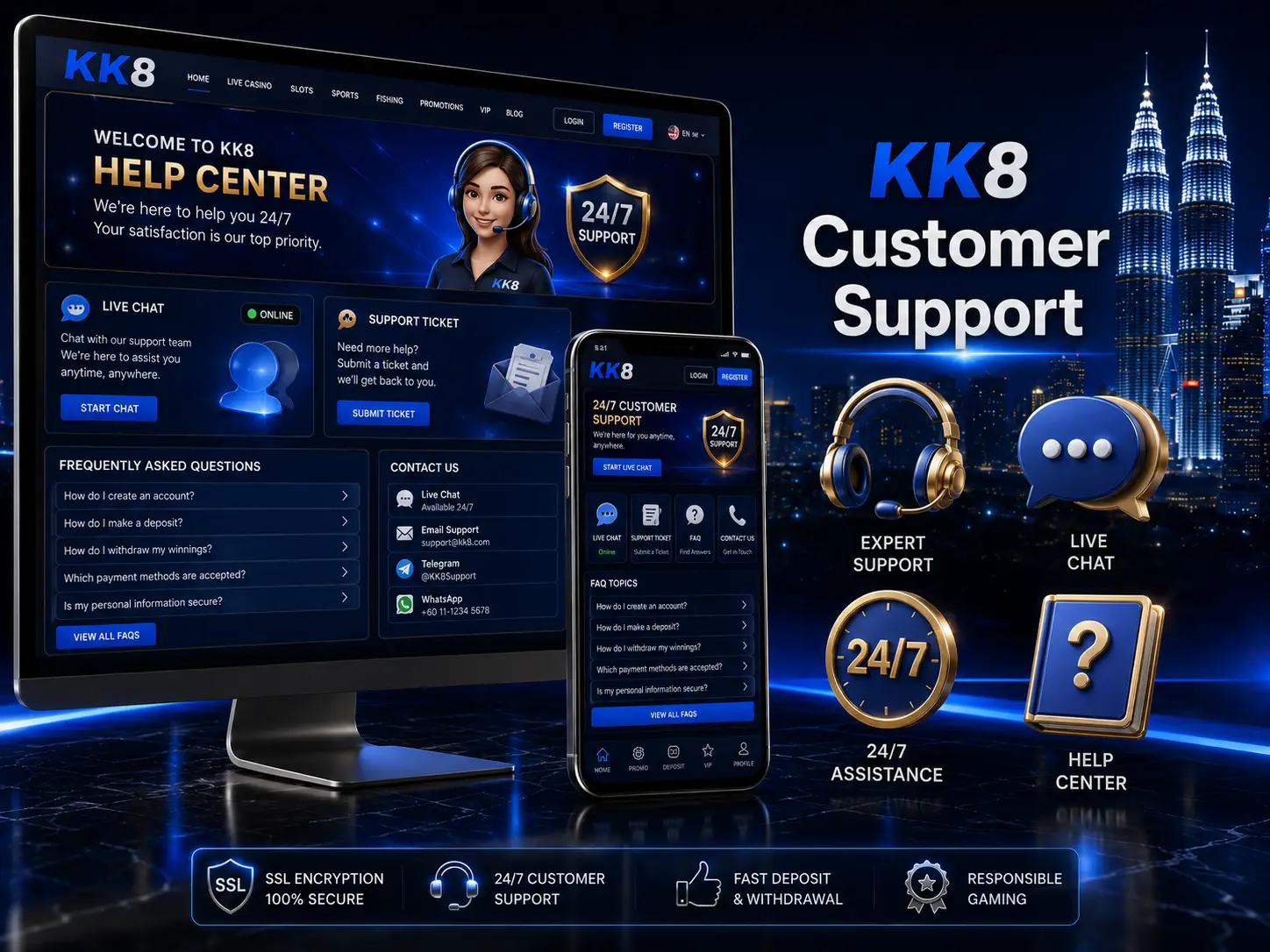 KK8 Customer Support