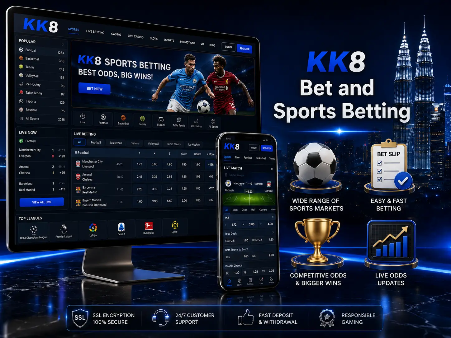 KK8 Bet and Sports Betting