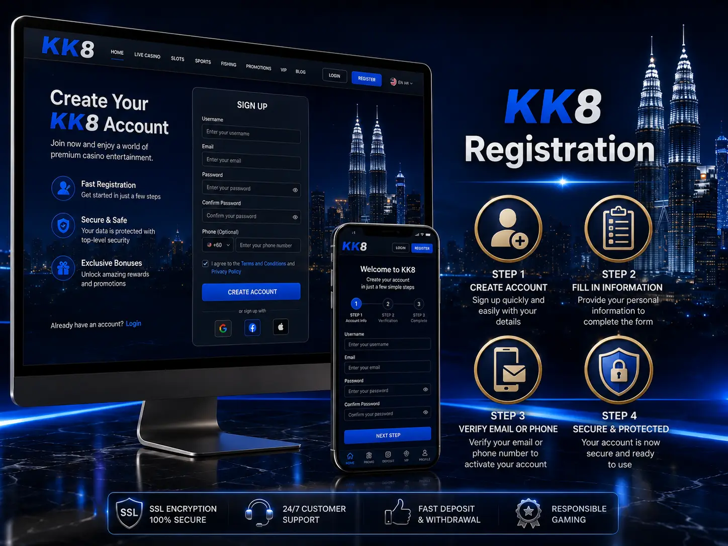 How to Complete KK8 Register